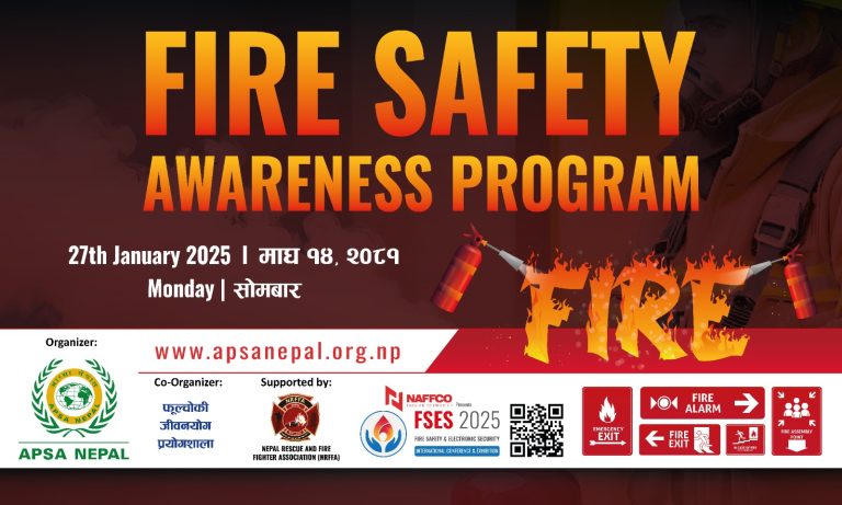 APSA Nepal Hosts Fire Safety Awareness Program in Godawari, Lalitpur, Nepal 2025